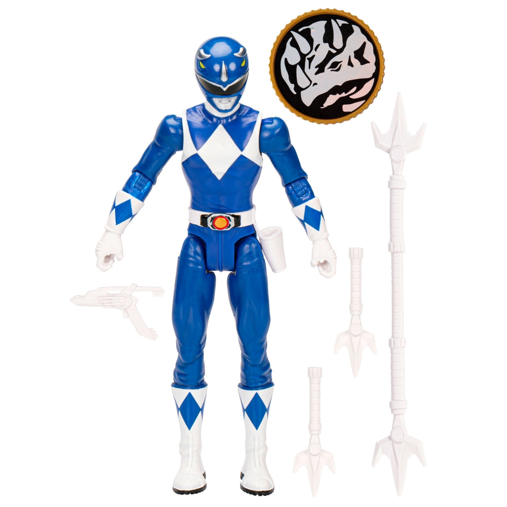 Mighty Morphin VHS Figure - Blue Ranger