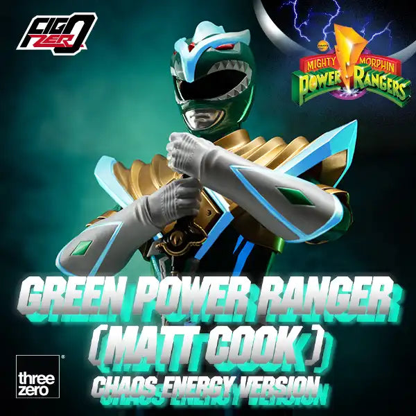 FigZero Power Rangers Green Ranger Chaos Energy Version