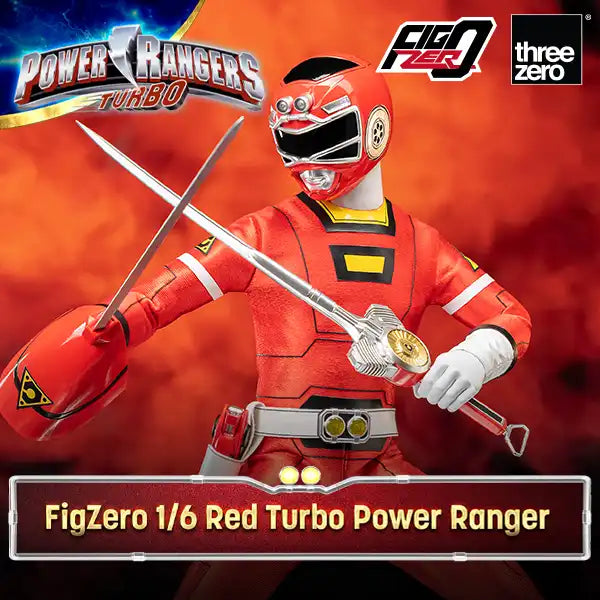 [PREORDER] FigZero Red Turbo Ranger - Power Rangers Turbo 1/6 Scale Figure