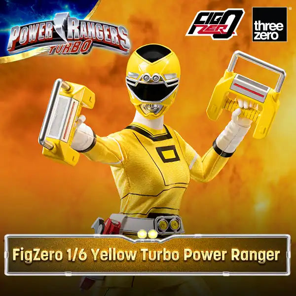 [PREORDER] FigZero Yellow Turbo Ranger - Power Rangers Turbo 1/6 Scale Figure