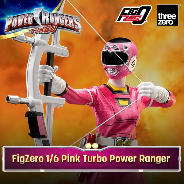 [PREORDER] FigZero Pink Turbo Ranger - Power Rangers Turbo 1/6 Scale Figure