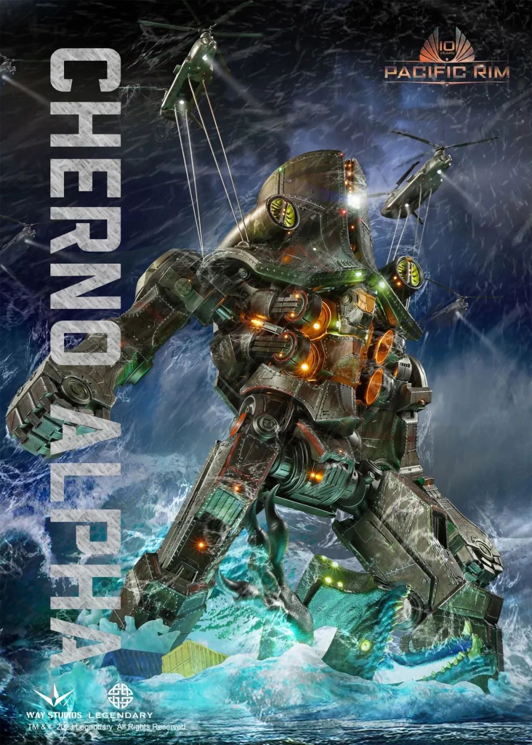 [PREORDER] WayStudios Pacific Rim Cherno Alpha Jaeger Statue