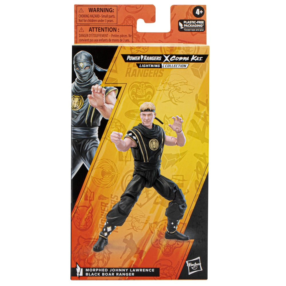 Lightning Collection Cobra Kai Johnny Lawrence Morphed Black Boar Ranger