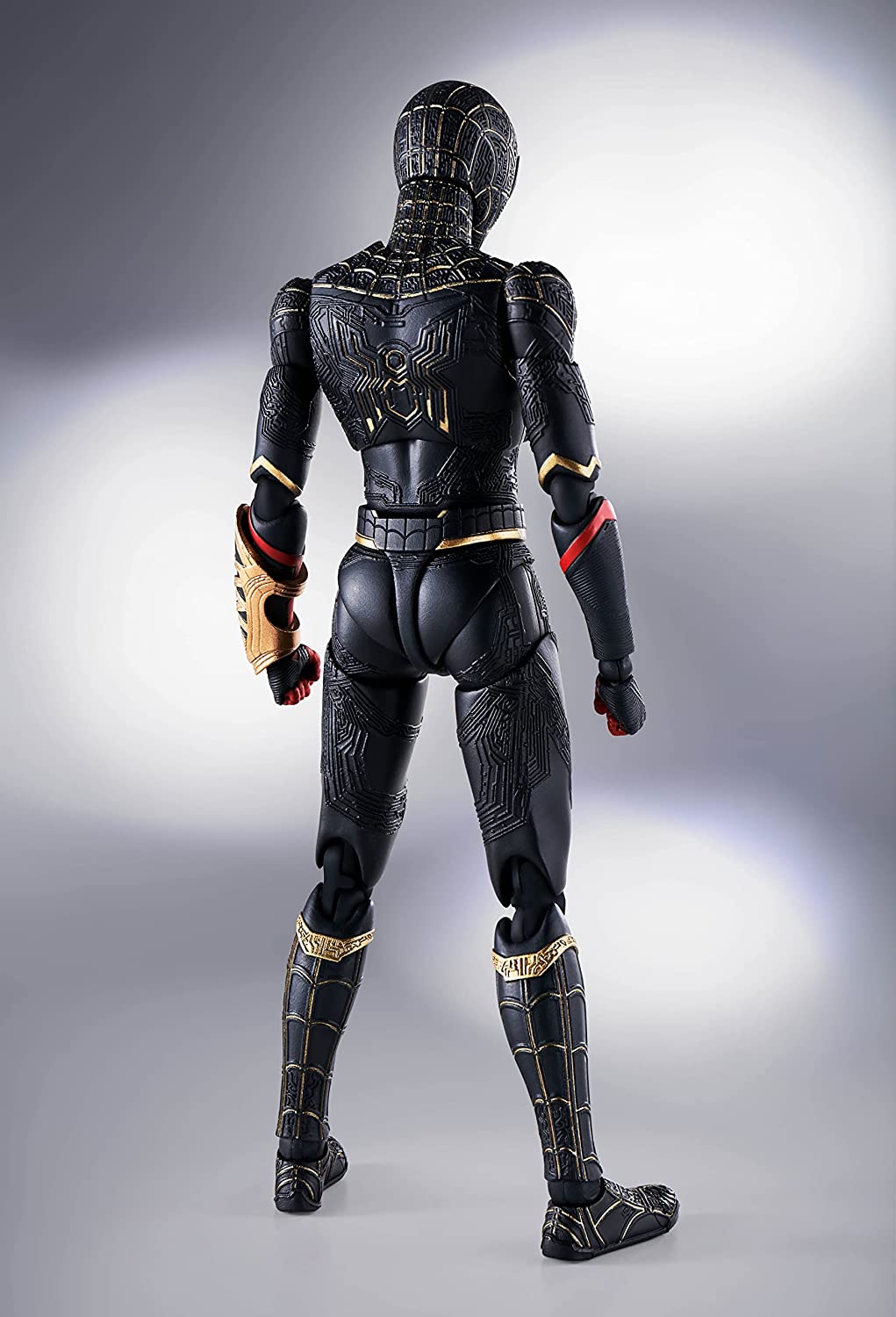 SH Figuarts Spider-Man No Way Home Black & Gold Suit