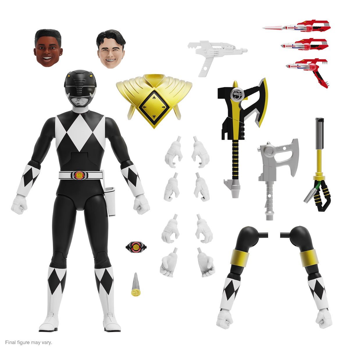 Black Ranger Super7 Power Rangers ULTIMATES!