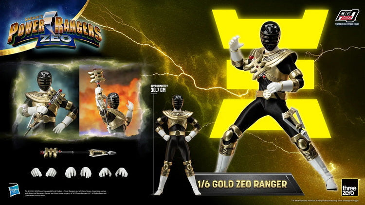 [PREORDER] FigZero Gold Zeo Power Ranger - Power Rangers Zeo