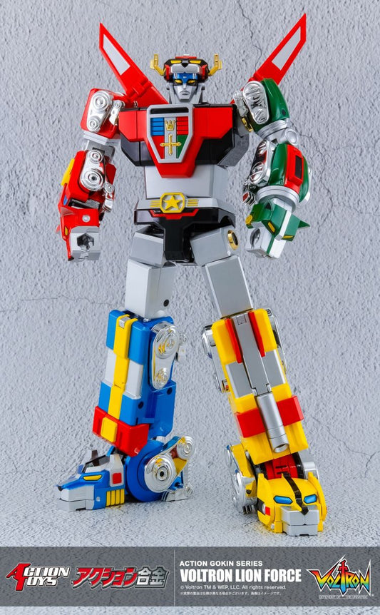 Action Gokin Voltron Lion Force GoLion