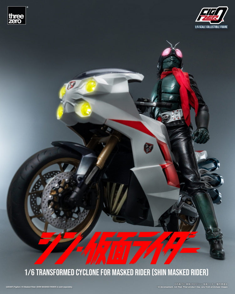 FigZero Transformed Cyclone for Shin Kamen Rider