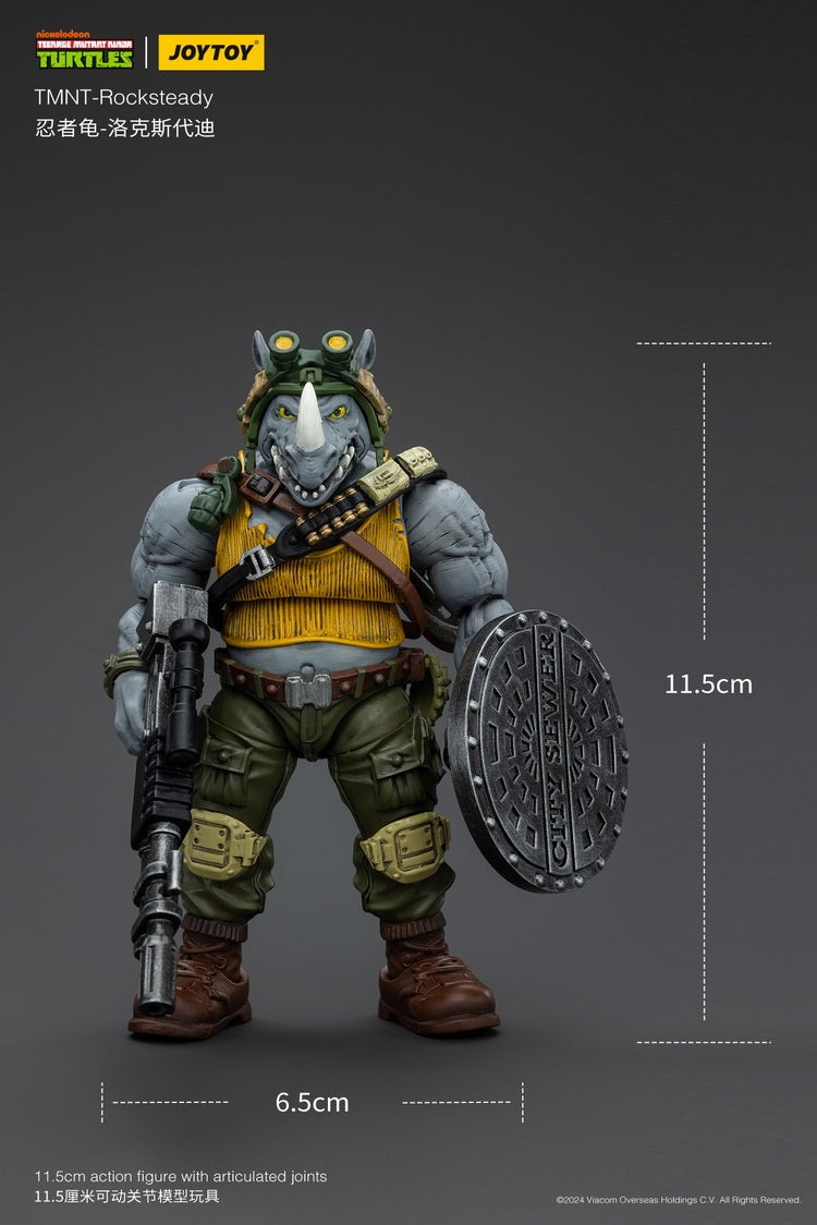 [PREORDER] JoyToy TMNT Rocksteady 1/18 Scale Figure