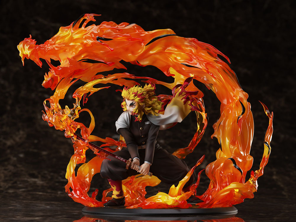 Demon Slayer Kyojuro Rengoku (Flame Breathing Esoteric Art Ninth Form: Rengoku) 1/8 Scale Figure