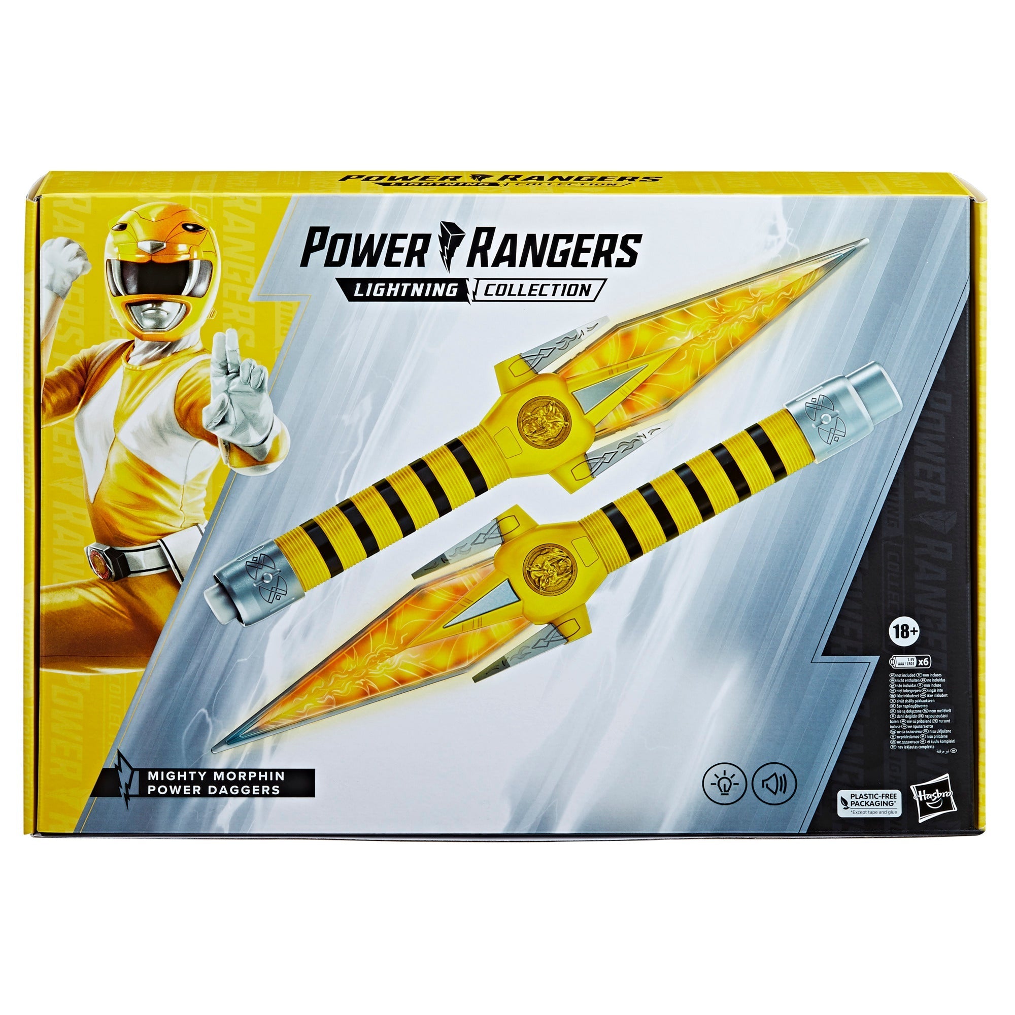 Lightning Collection Mighty Morphin Yellow Ranger Power Daggers