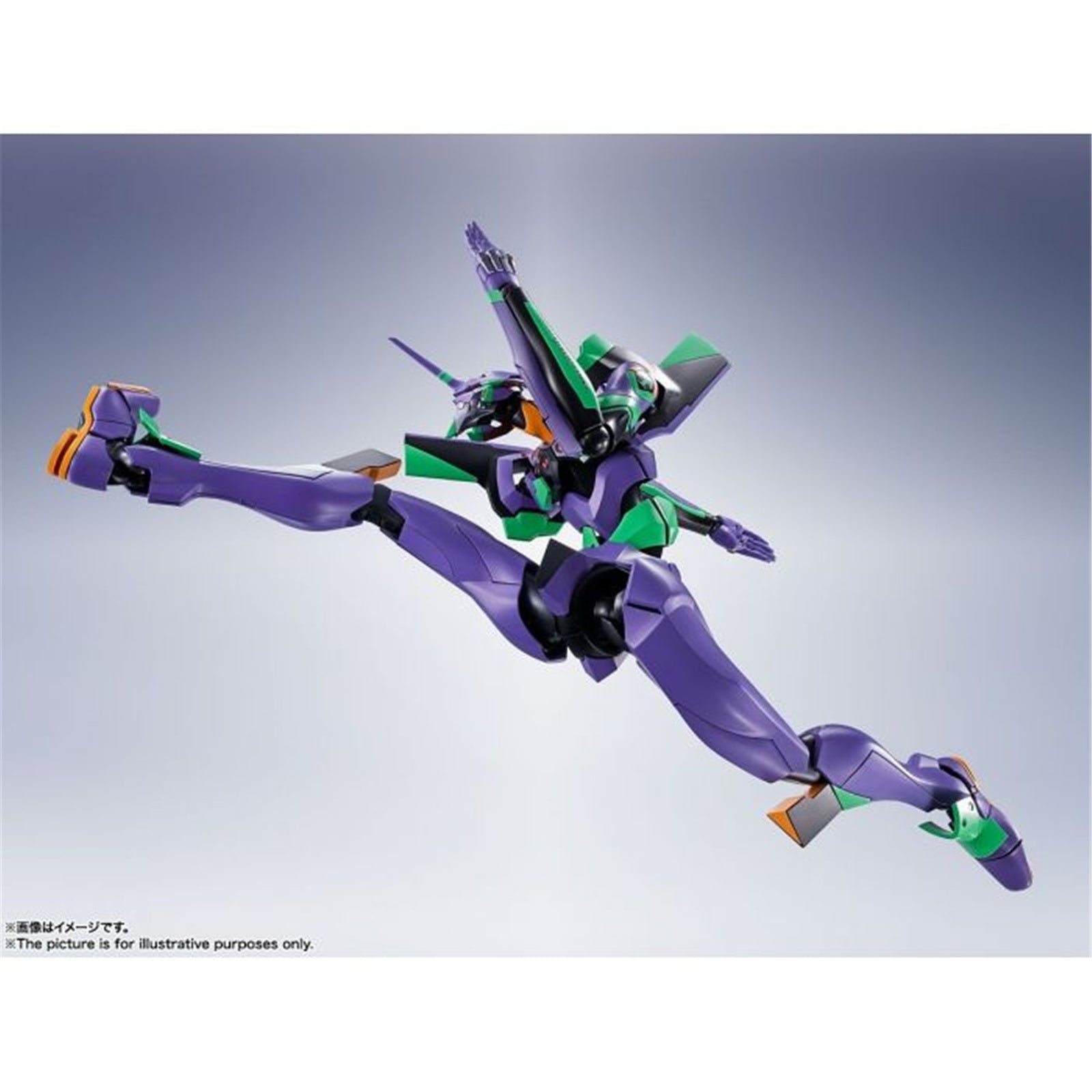 DYNACTION Evangelion Unit 01 w/ Spear of Cassius (New Color Edition)