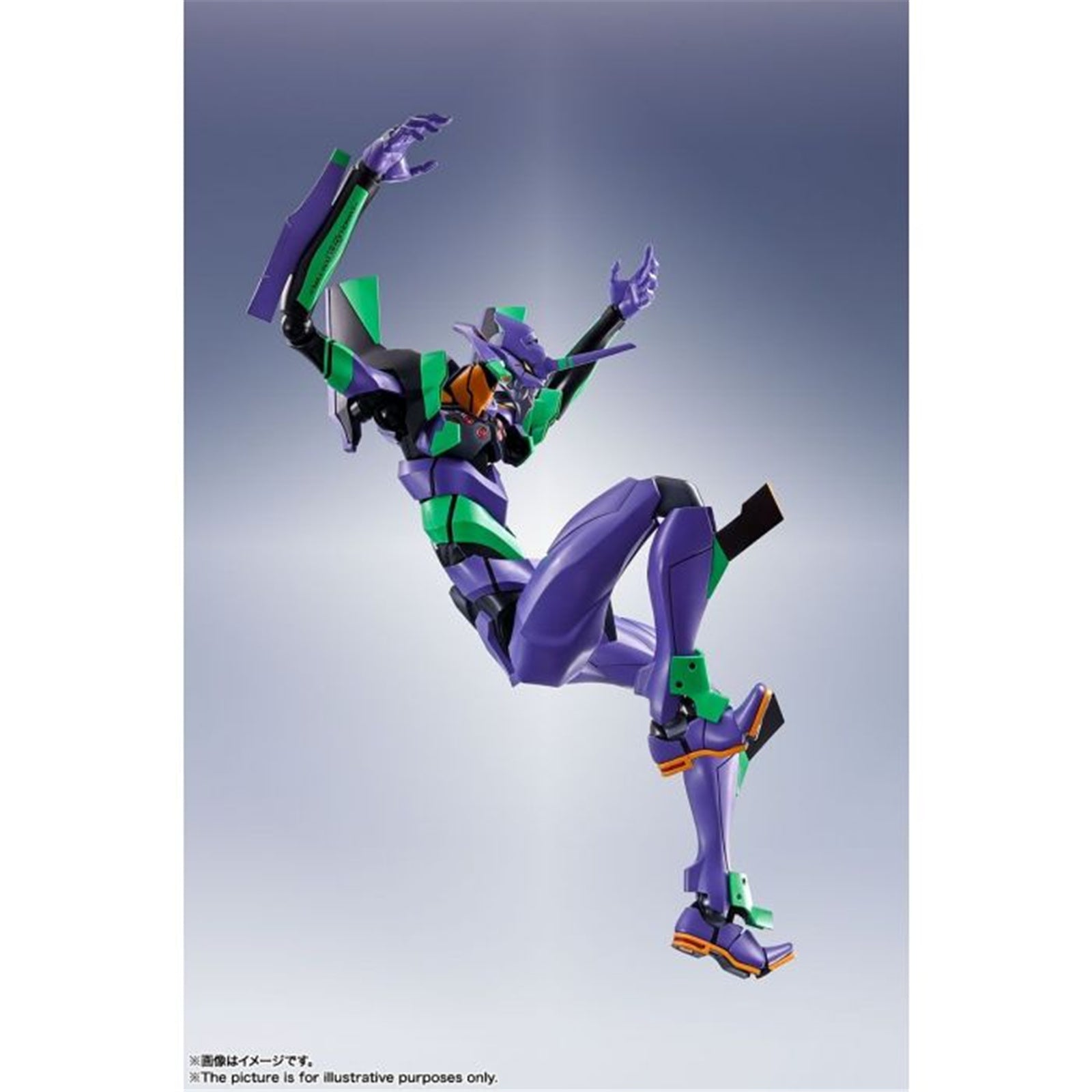 DYNACTION Evangelion Unit 01 w/ Spear of Cassius (New Color Edition)