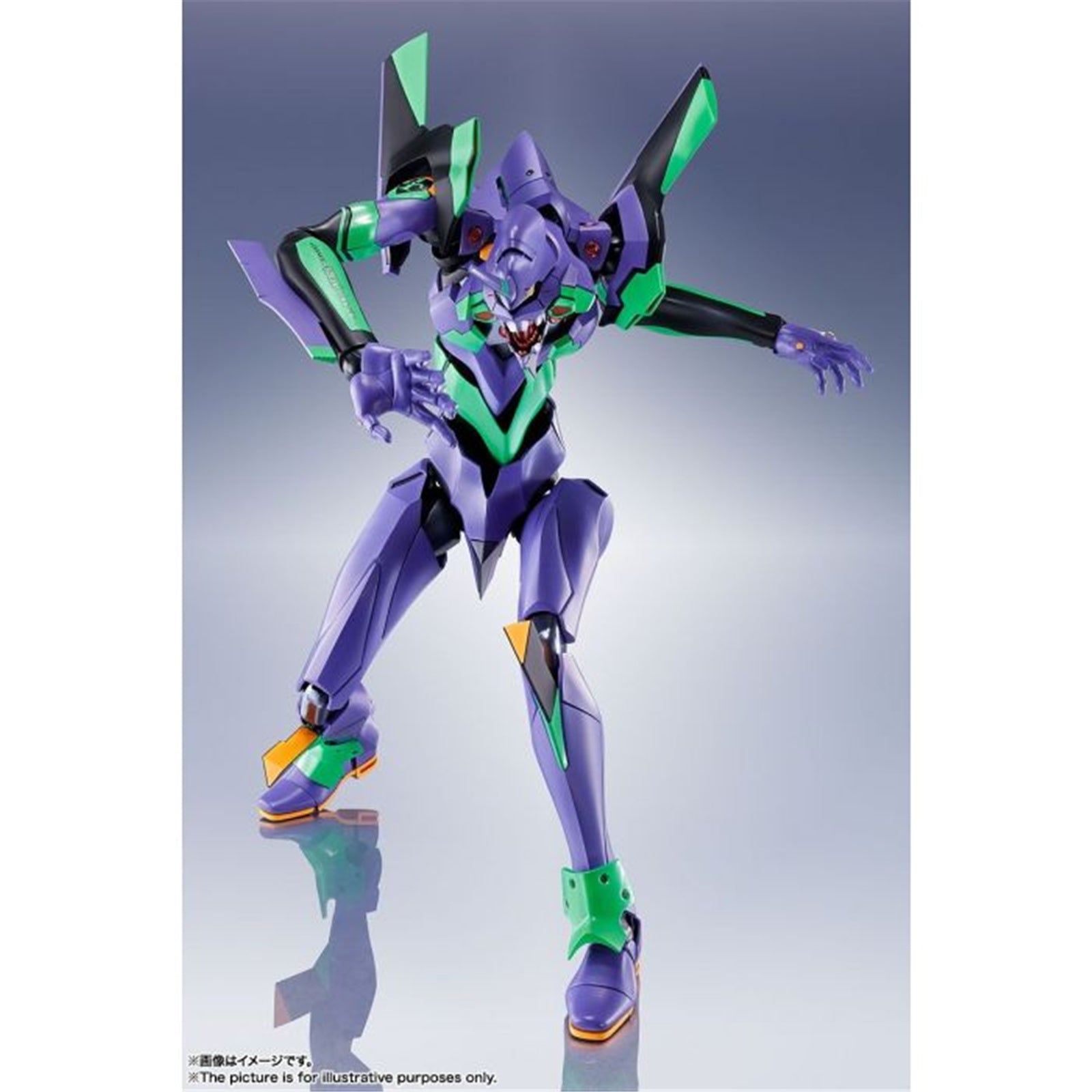 DYNACTION Evangelion Unit 01 w/ Spear of Cassius (New Color Edition)