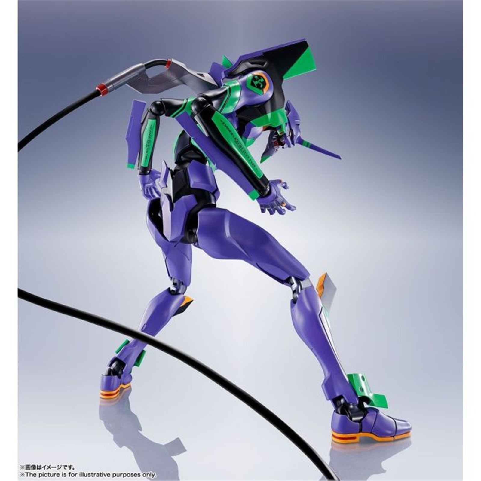 DYNACTION Evangelion Unit 01 w/ Spear of Cassius (New Color Edition)