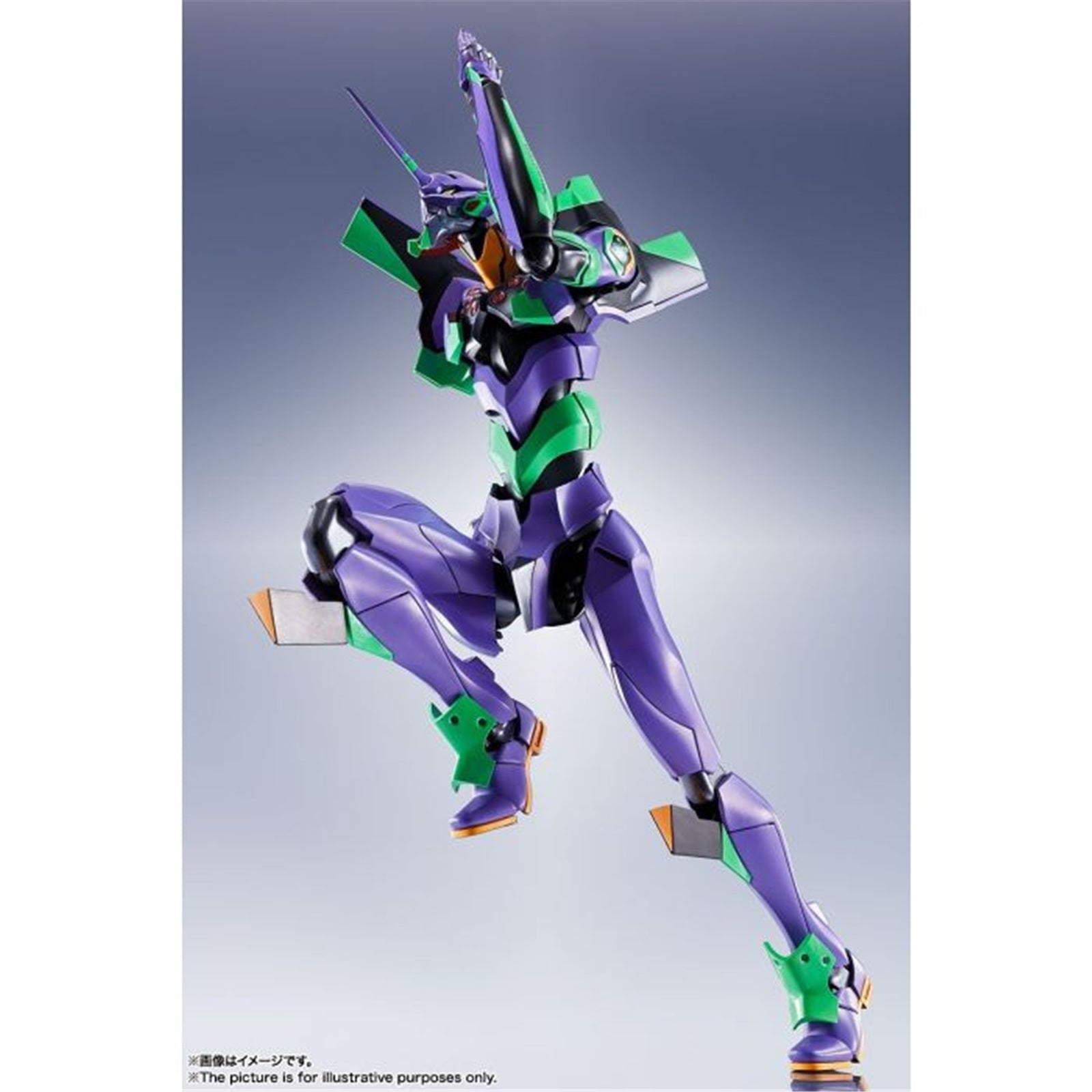 DYNACTION Evangelion Unit 01 w/ Spear of Cassius (New Color Edition)