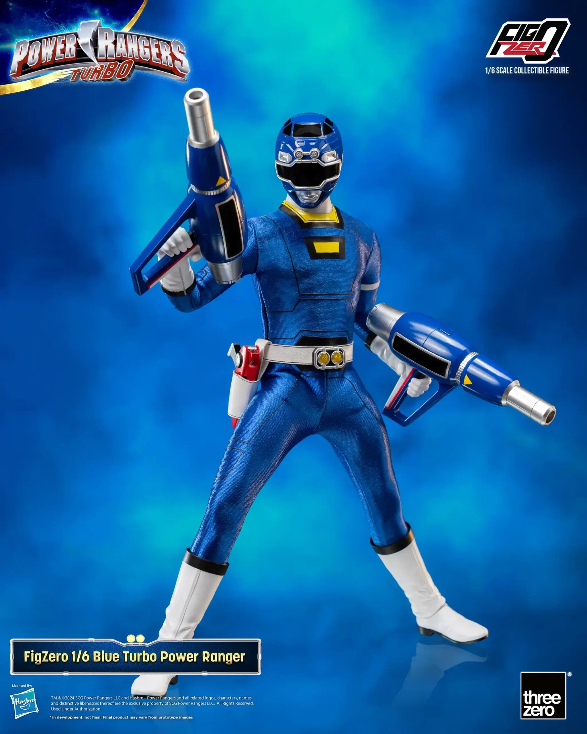 FigZero Blue Turbo Ranger - Power Rangers Turbo 1/6 Scale Figure