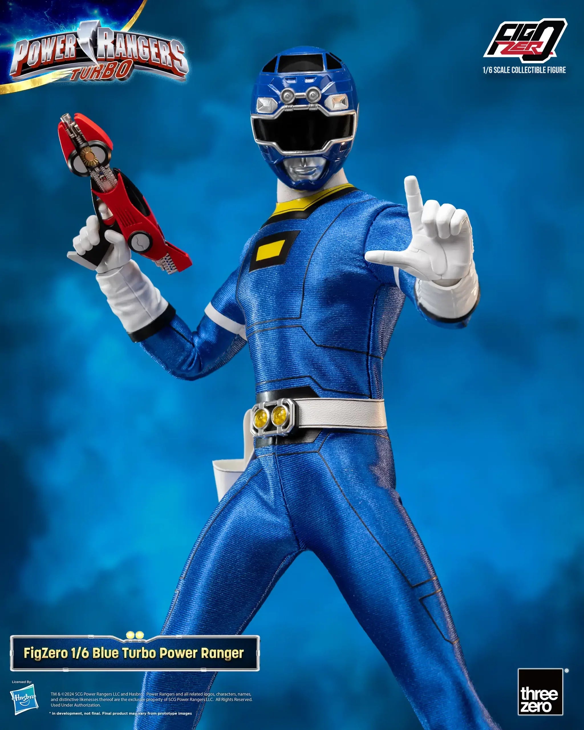 FigZero Blue Turbo Ranger - Power Rangers Turbo 1/6 Scale Figure