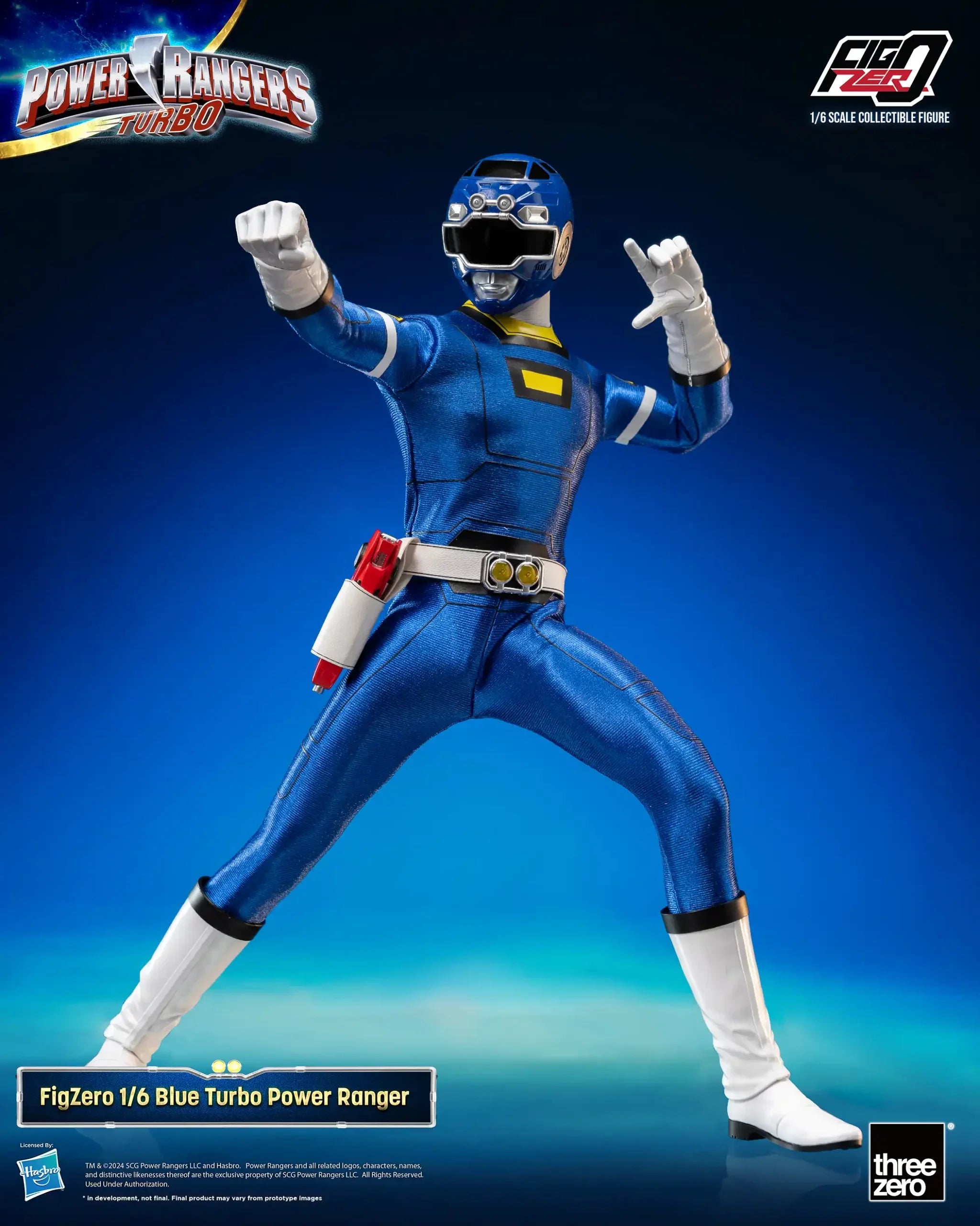 FigZero Blue Turbo Ranger - Power Rangers Turbo 1/6 Scale Figure