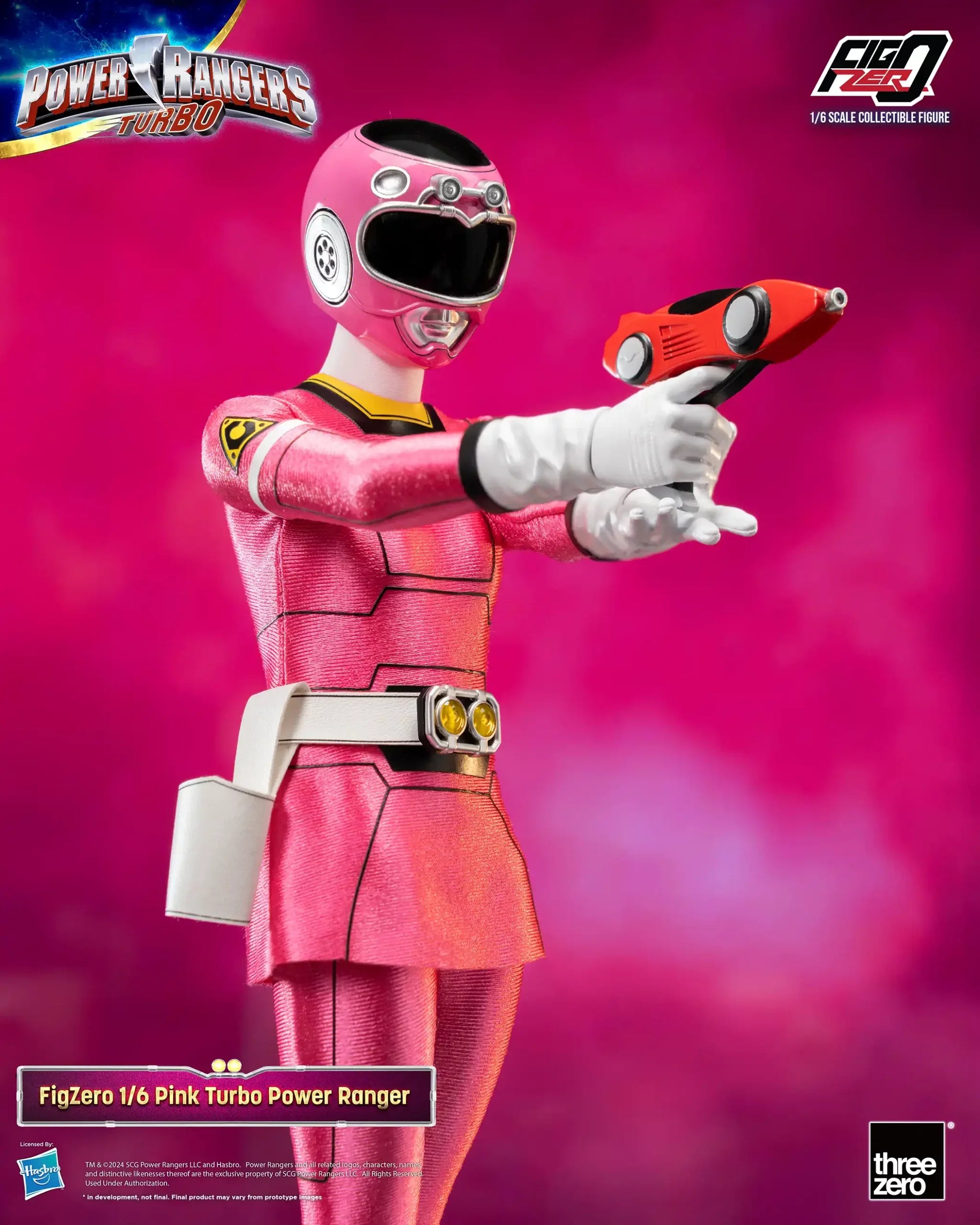 [PREORDER] FigZero Pink Turbo Ranger - Power Rangers Turbo 1/6 Scale Figure