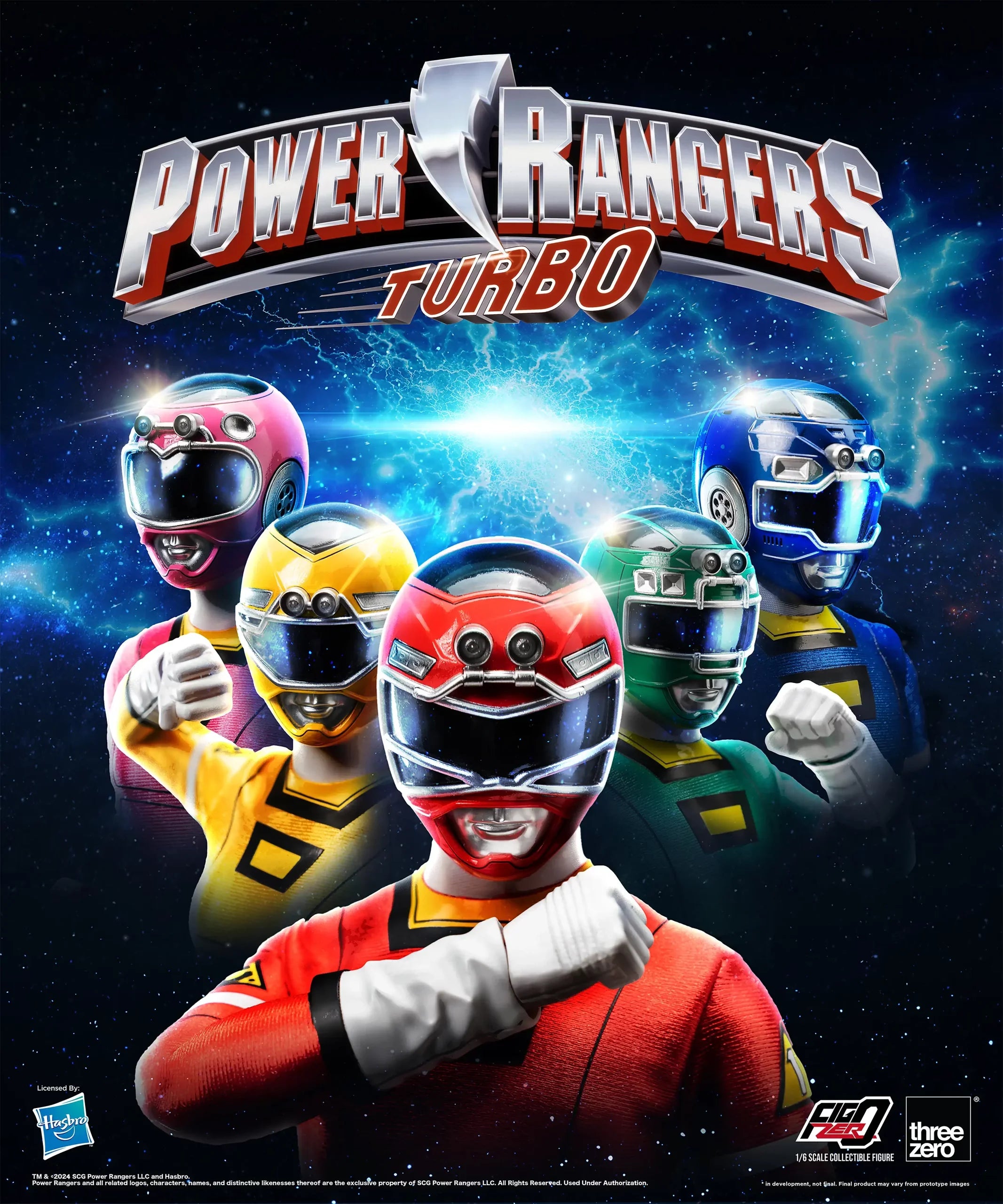 [PREORDER] FigZero Power Rangers Turbo 1/6 Scale Figure Team Pack