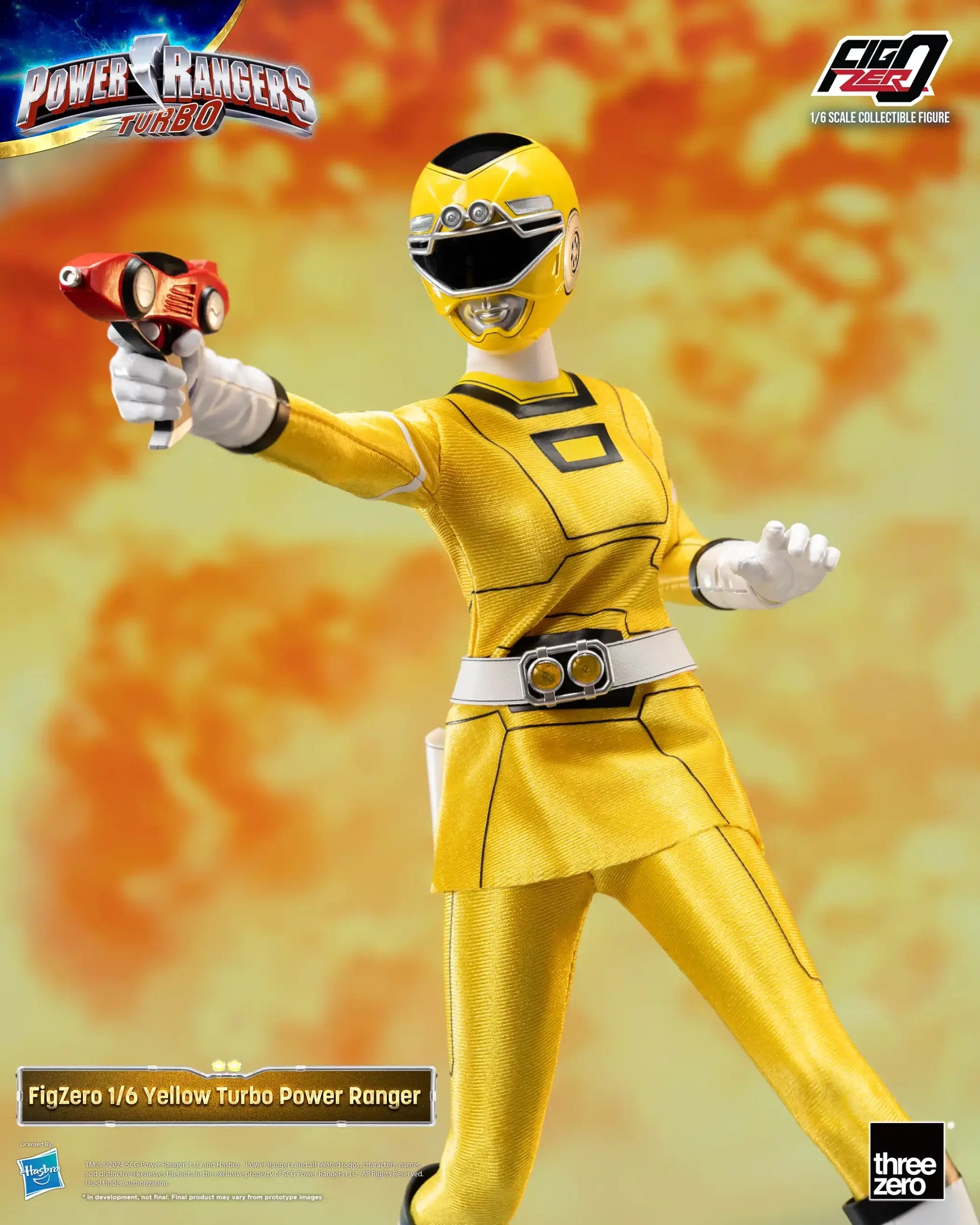 [PREORDER] FigZero Yellow Turbo Ranger - Power Rangers Turbo 1/6 Scale Figure