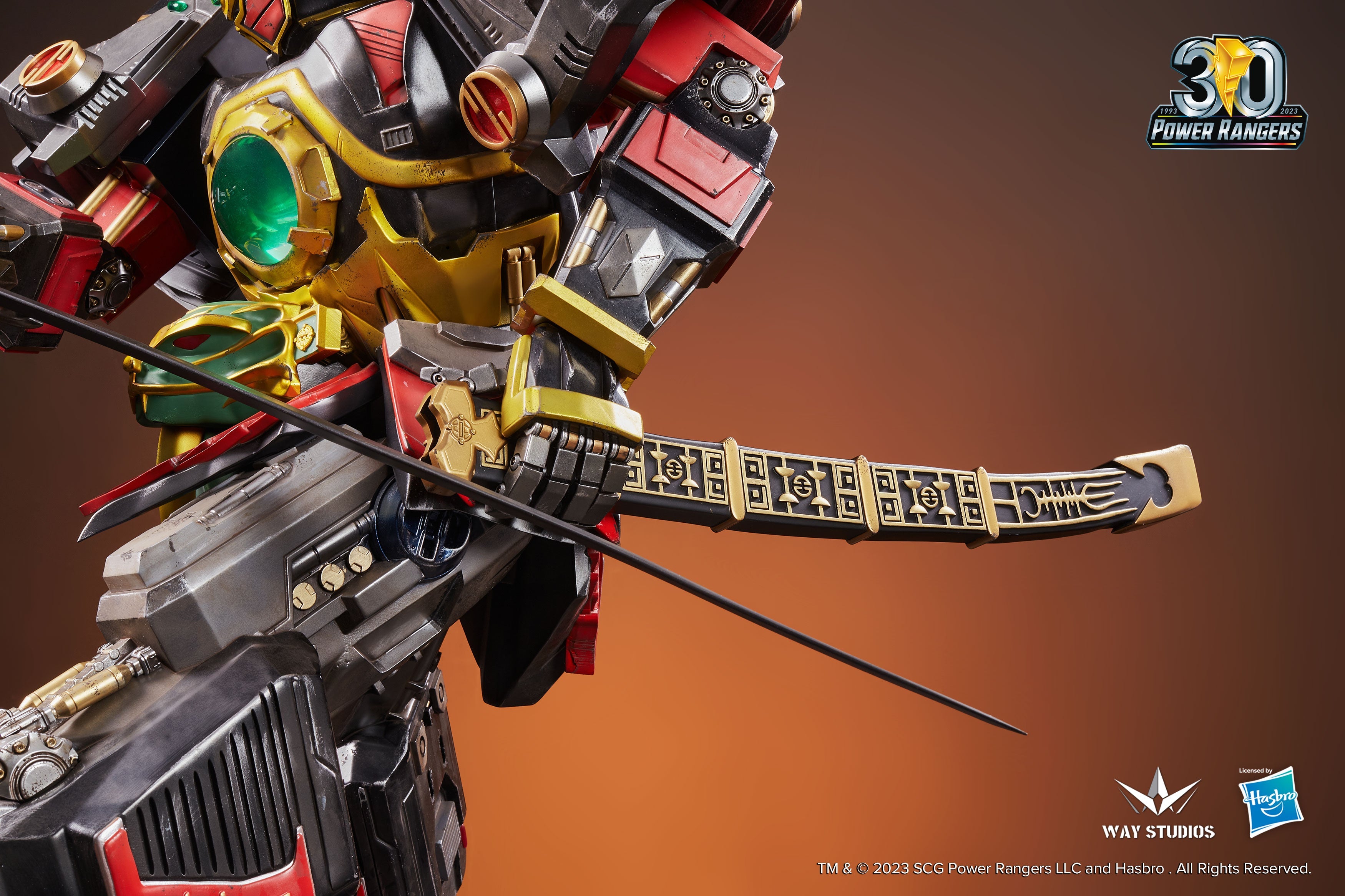 WayStudios Power Rangers Thunder Megazord Statue