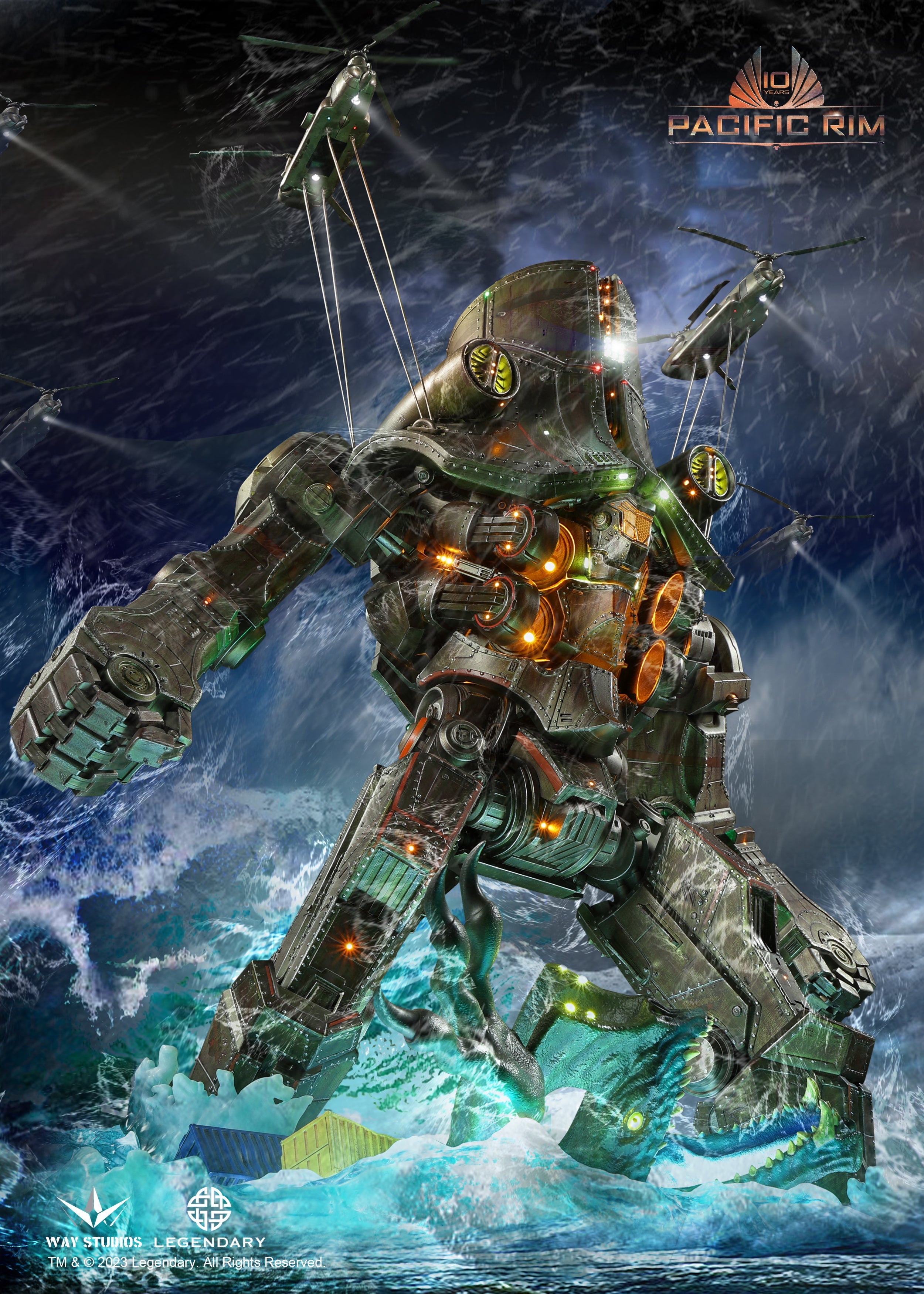 [PREORDER] WayStudios Pacific Rim Cherno Alpha Jaeger Statue