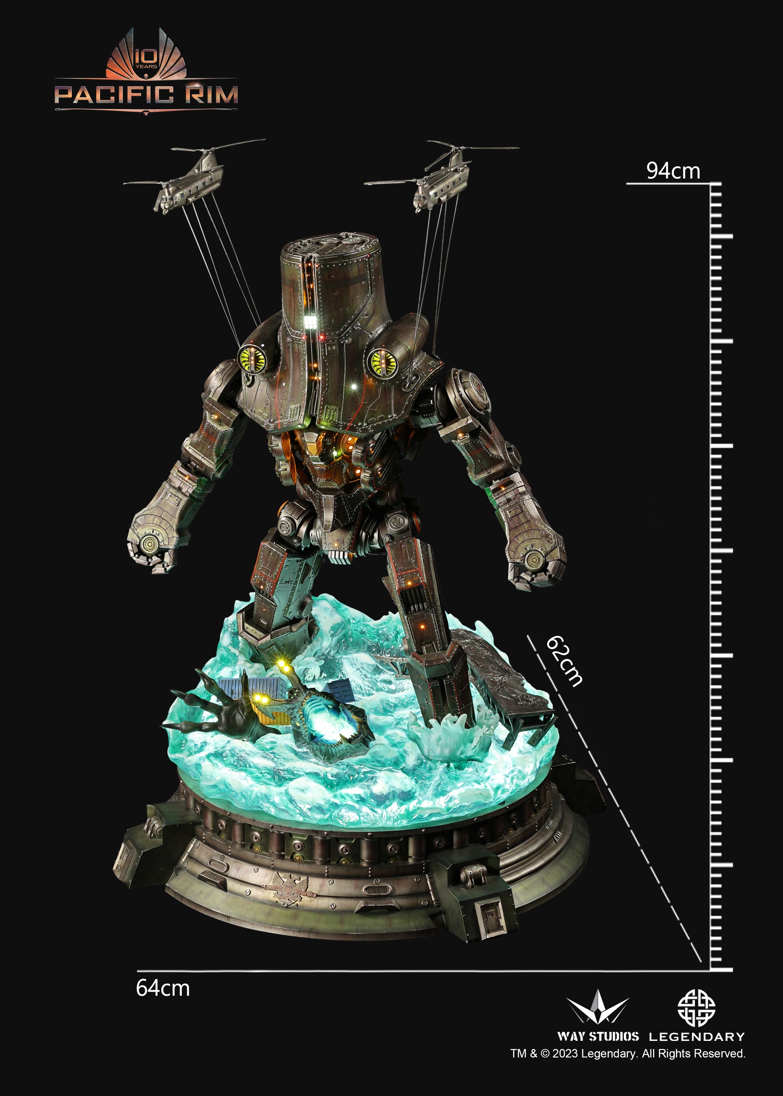 [PREORDER] WayStudios Pacific Rim Cherno Alpha Jaeger Statue