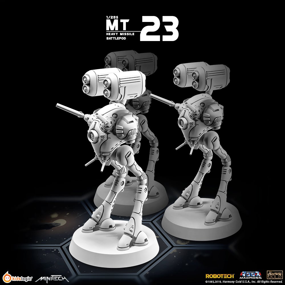 Minitech MT23 Heavy Missile Battlepod (Set of 3)