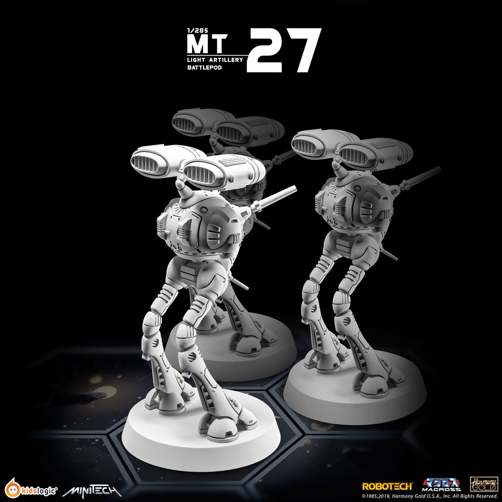 Minitech MT27 Light Artillery Battlepod (Set of 3)