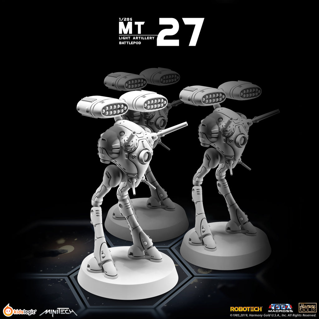 Minitech MT27 Light Artillery Battlepod (Set of 3)