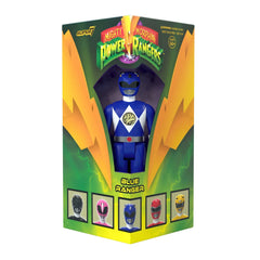 SDCC 2023 Blue Ranger Triangle Box ReAction Figure