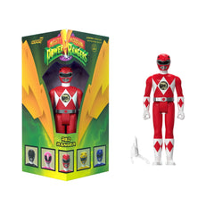 SDCC 2023 Red Ranger Triangle Box ReAction Figure