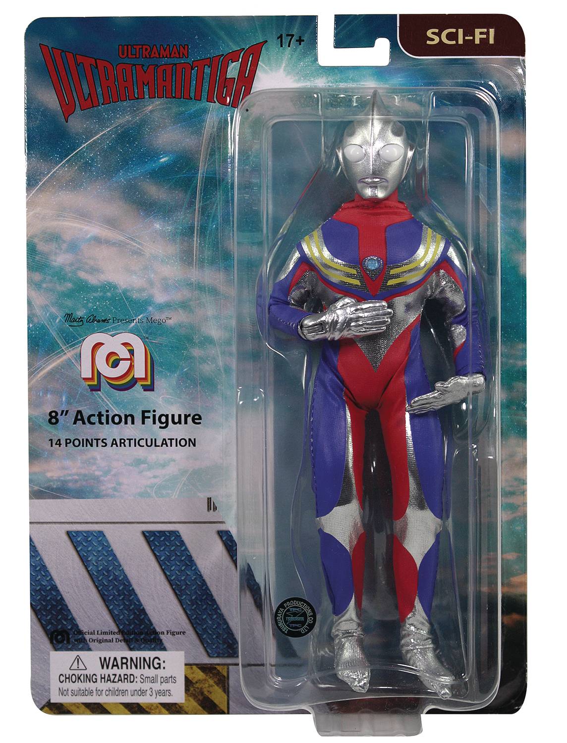 Mego Ultraman Tiga 8" Action Figure