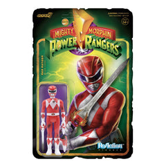 Power Rangers Battle Damaged Red Ranger ReAction Figure