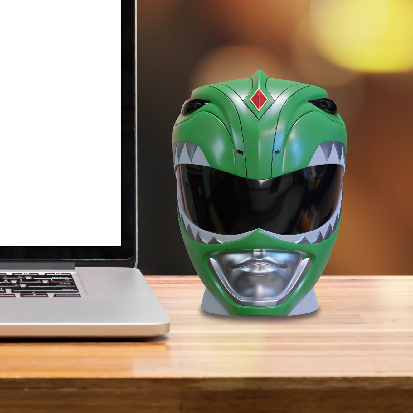 Green Ranger Helmet Pen Holder