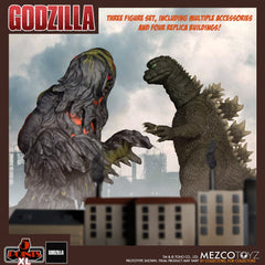 Mezco 5 Points XL Godzilla vs Hedorah Box Set