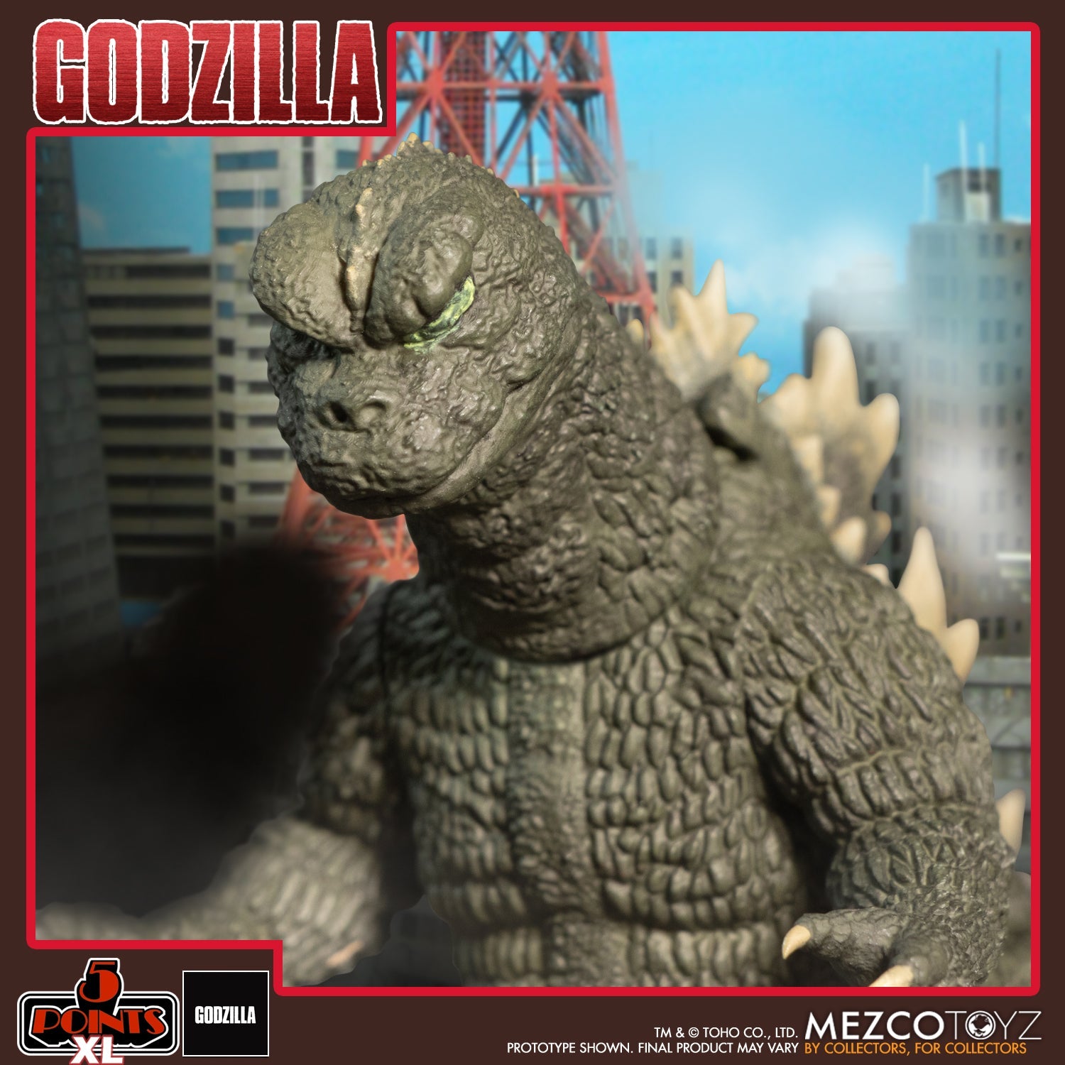 Mezco 5 Points XL Godzilla vs Hedorah Box Set