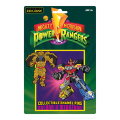 Power Rangers Goldar x Megazord Con Exclusive Enamel Pin Set