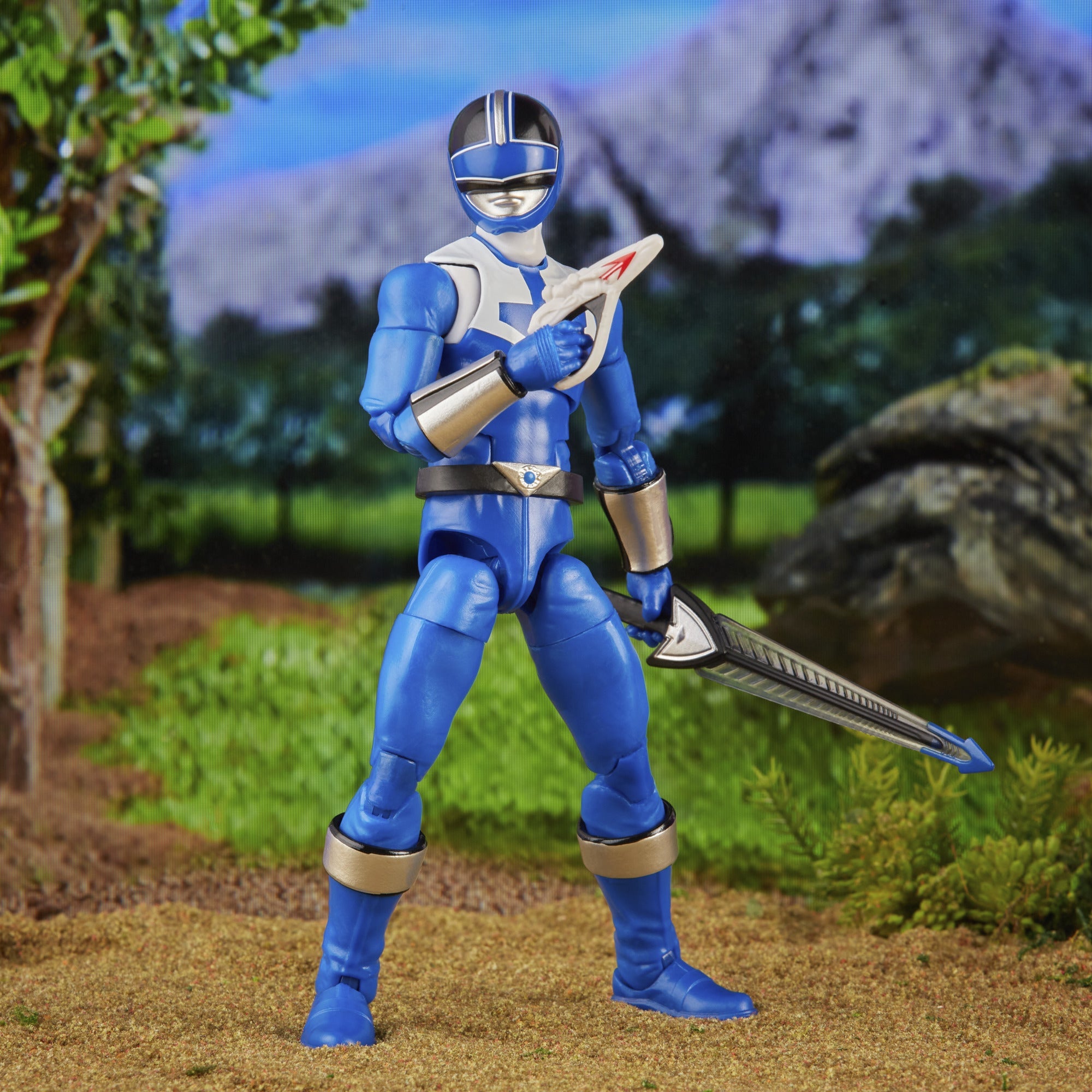 Lightning Collection DLX Time Force Blue Ranger & Cycle