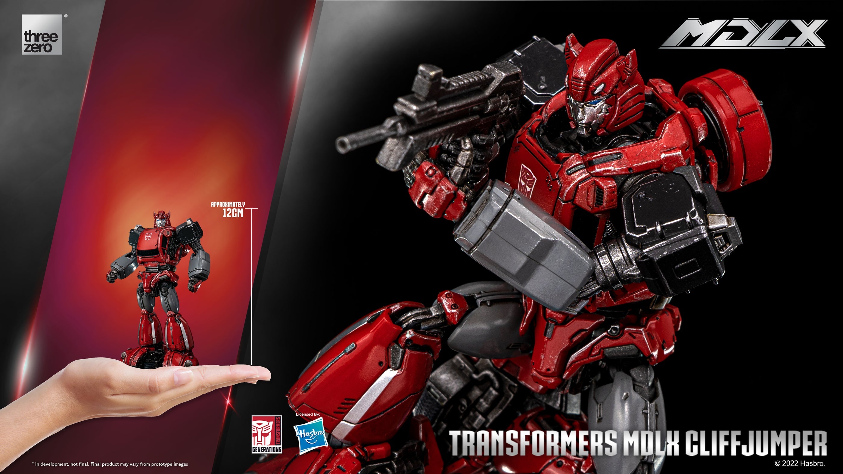 Transformers MDLX Cliffjumper Action Figure