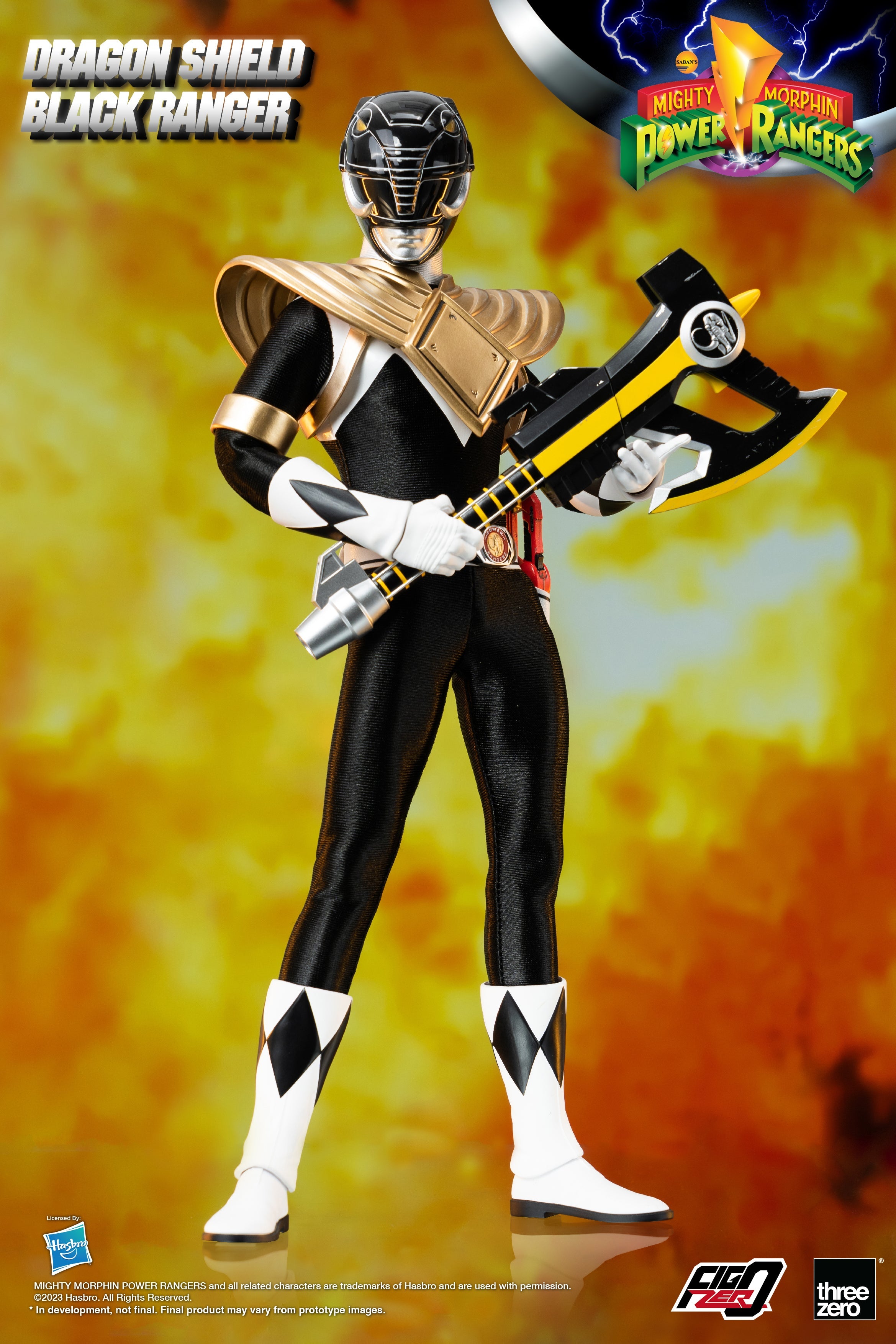 FigZero Dragon Shield Black Ranger