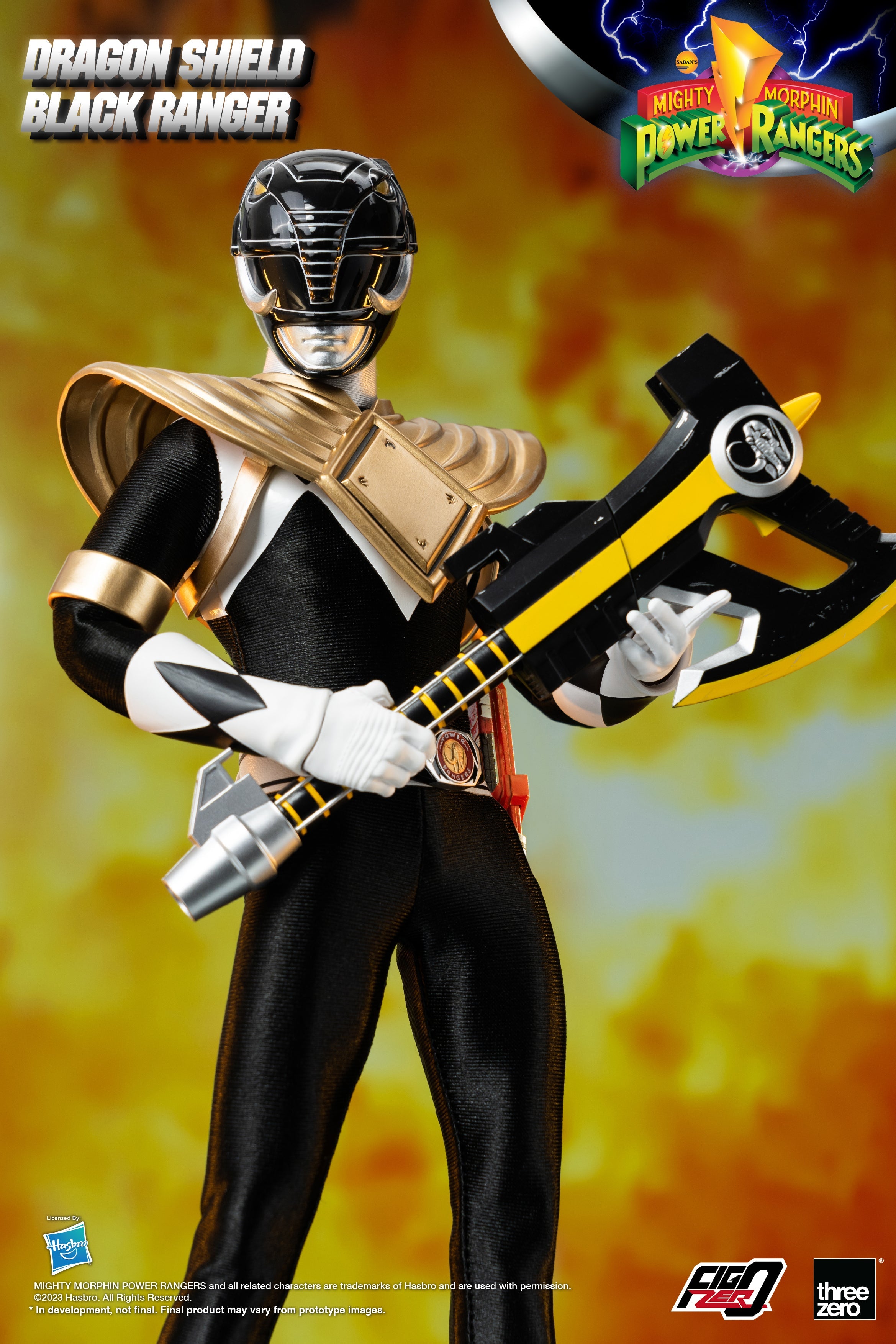 FigZero Dragon Shield Black Ranger