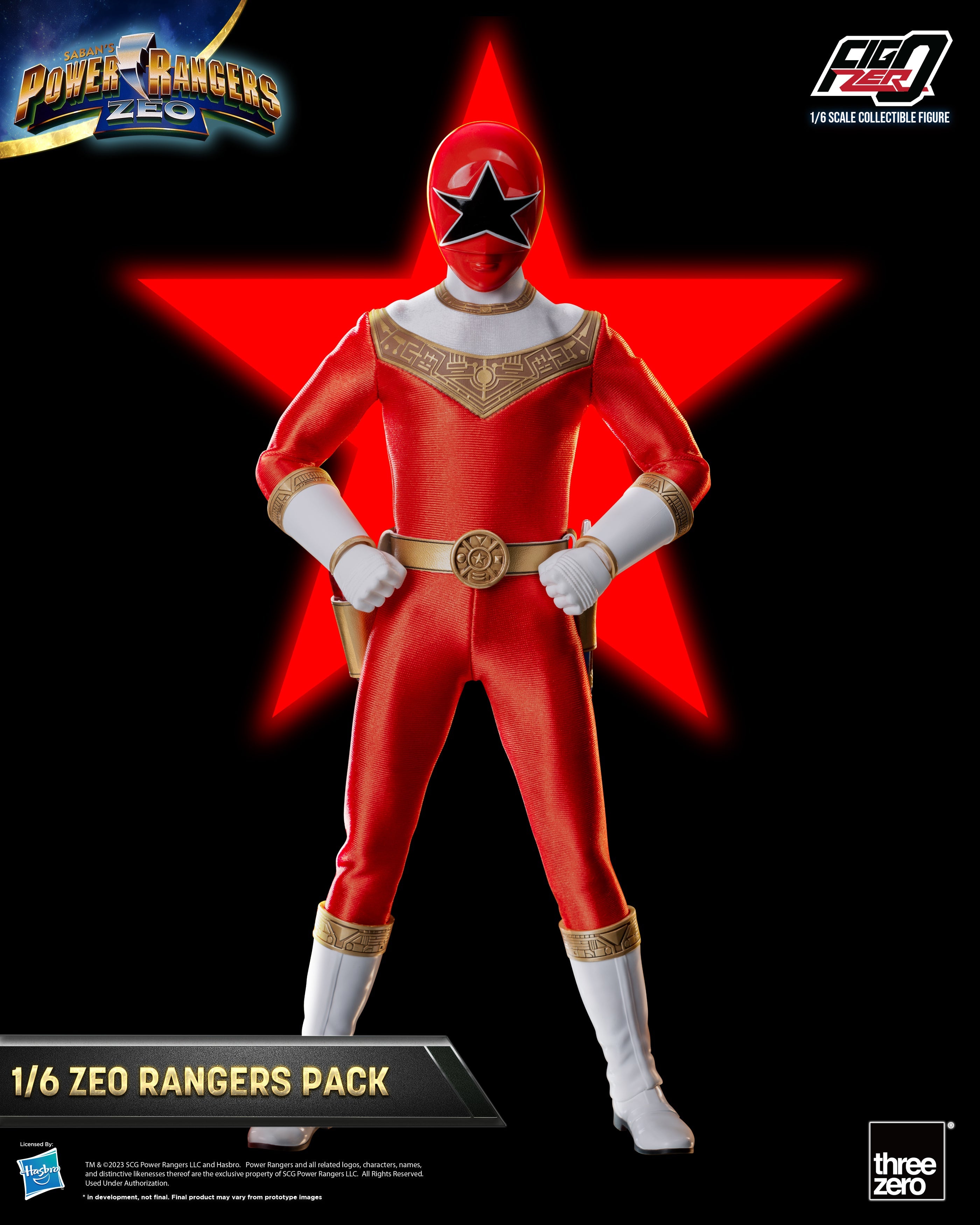 [PREORDER] FigZero Power Rangers Zeo Action Figure Box Set