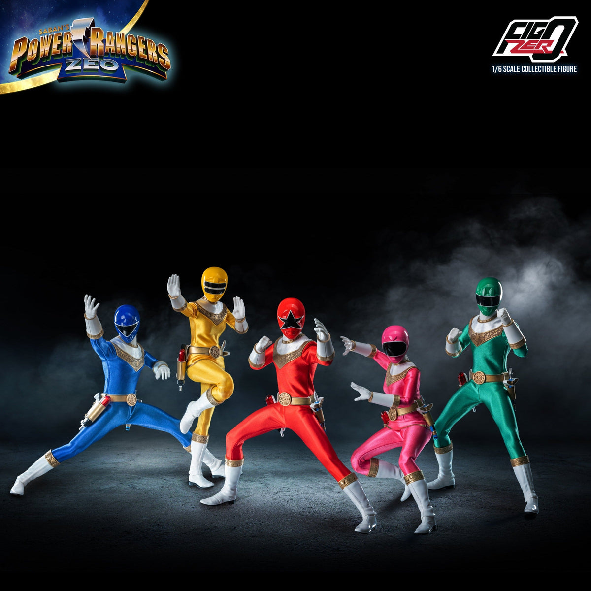 [PREORDER] FigZero Power Rangers Zeo Action Figure Box Set