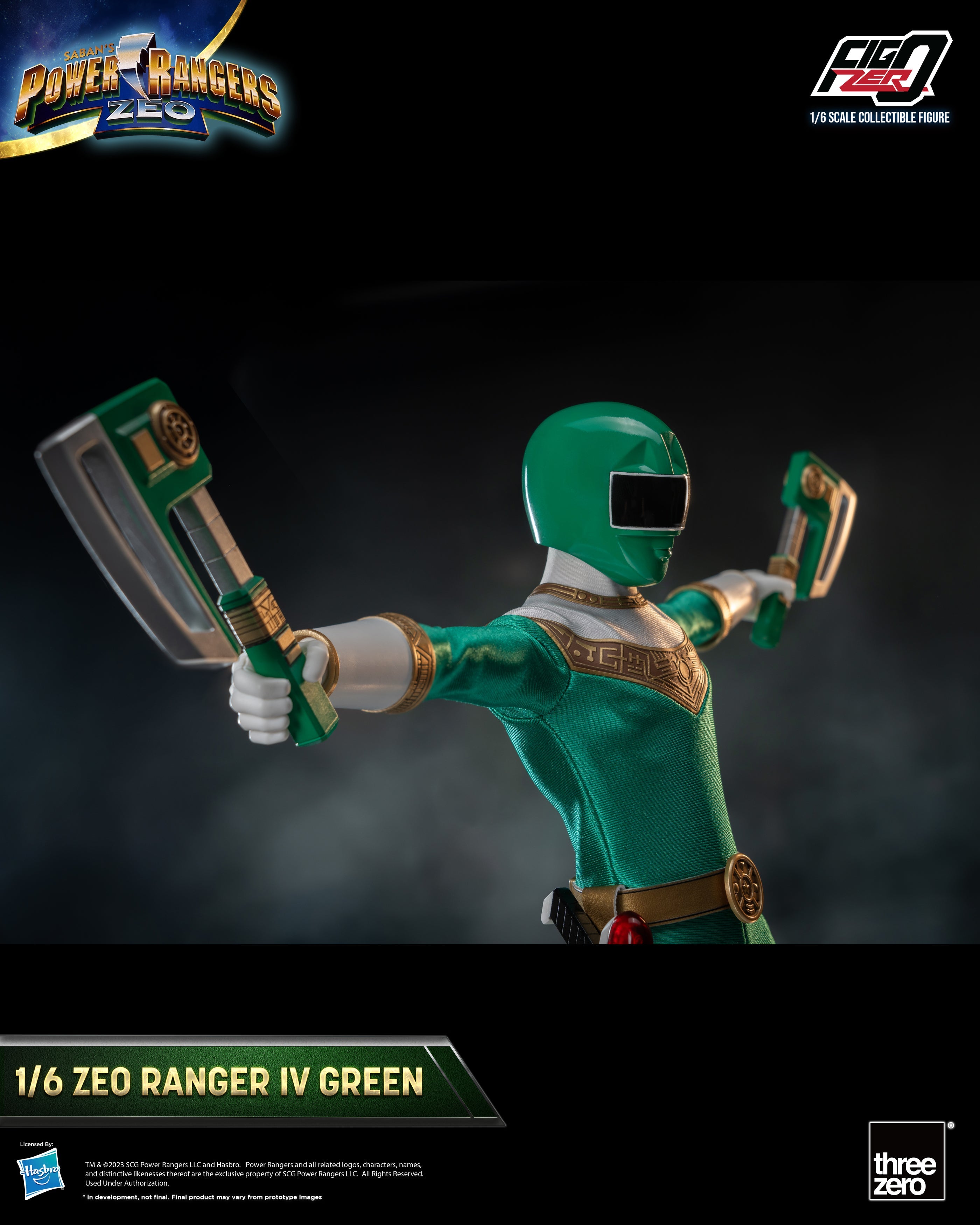 FigZero Zeo Ranger IV Green