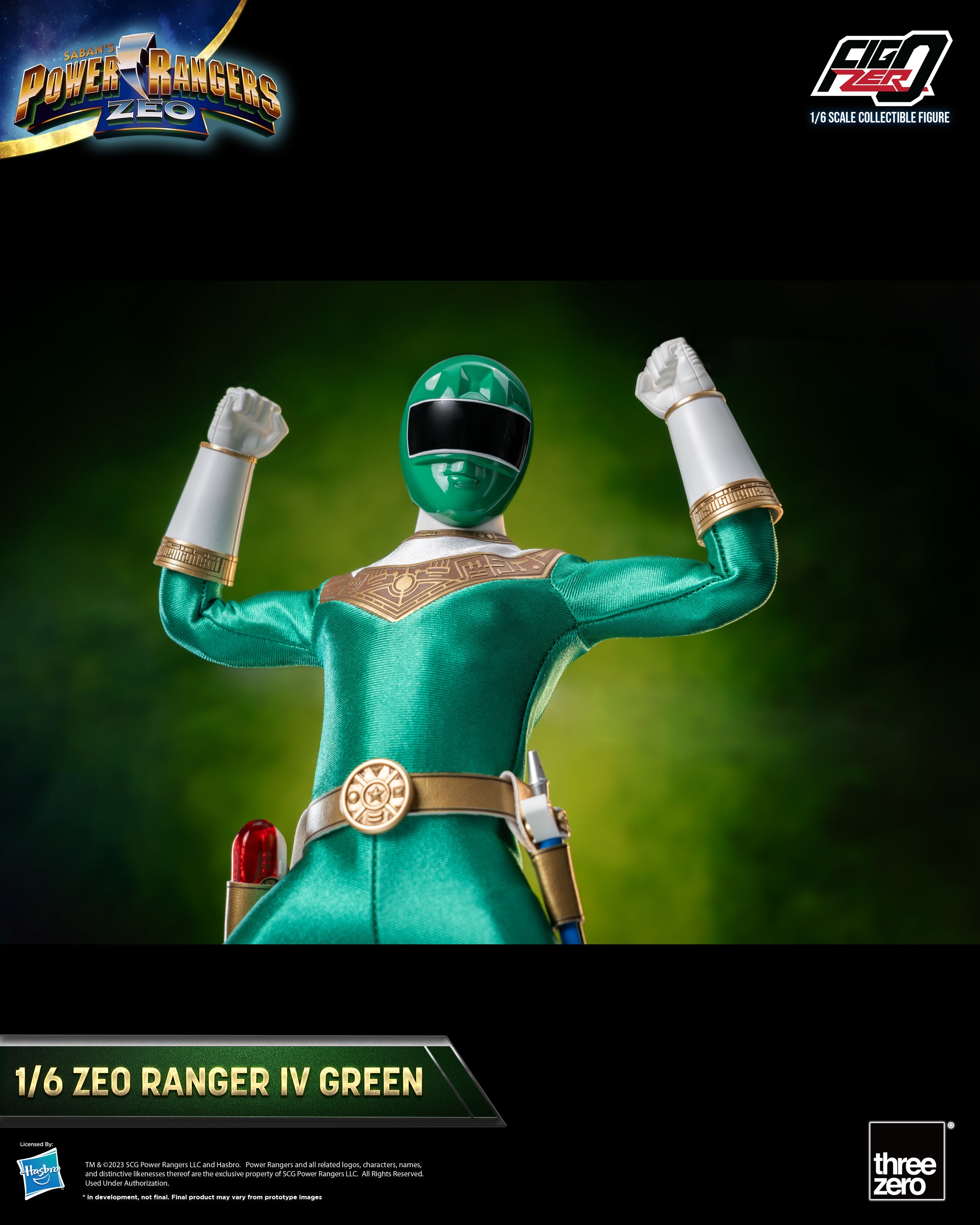 FigZero Zeo Ranger IV Green