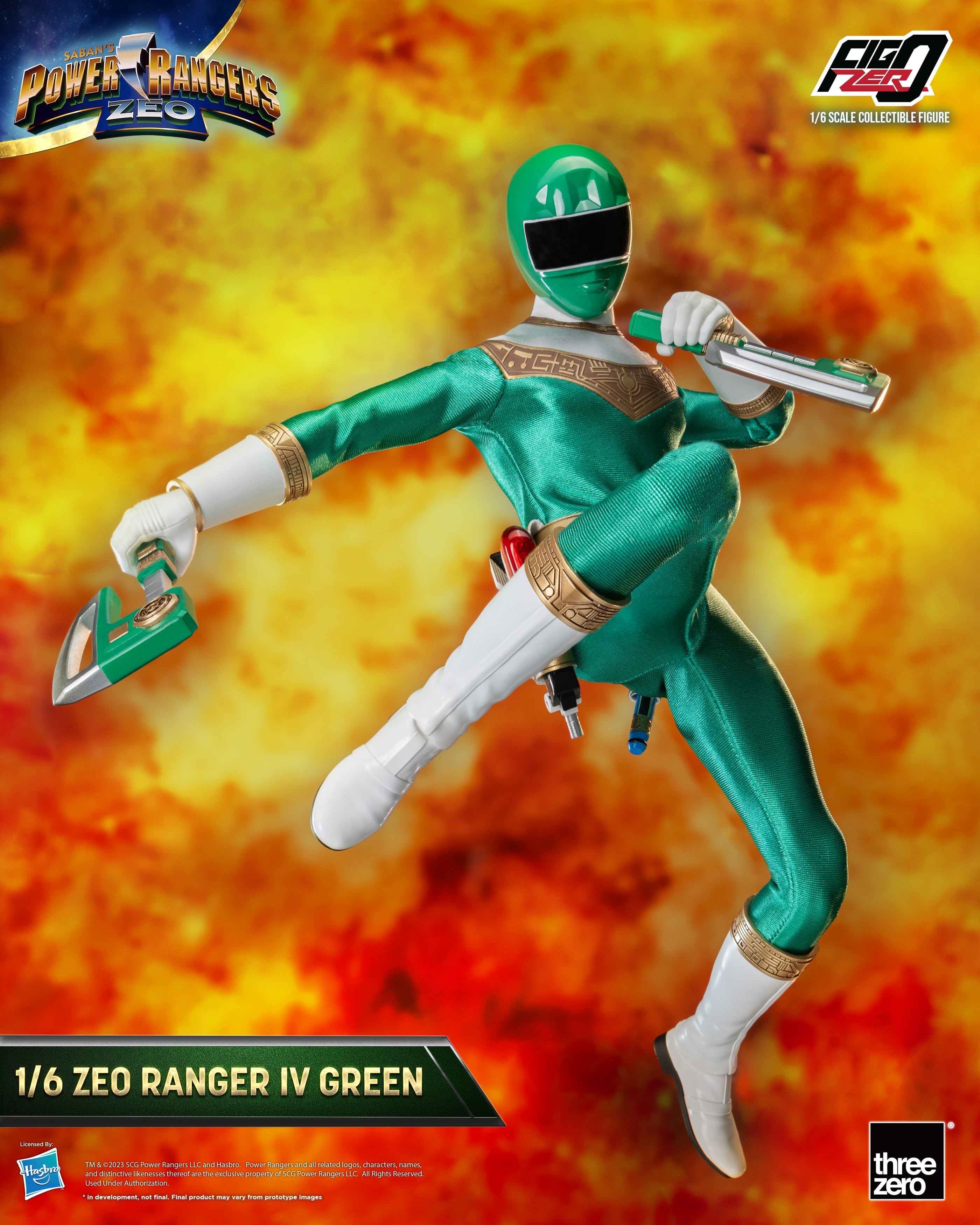 FigZero Zeo Ranger IV Green