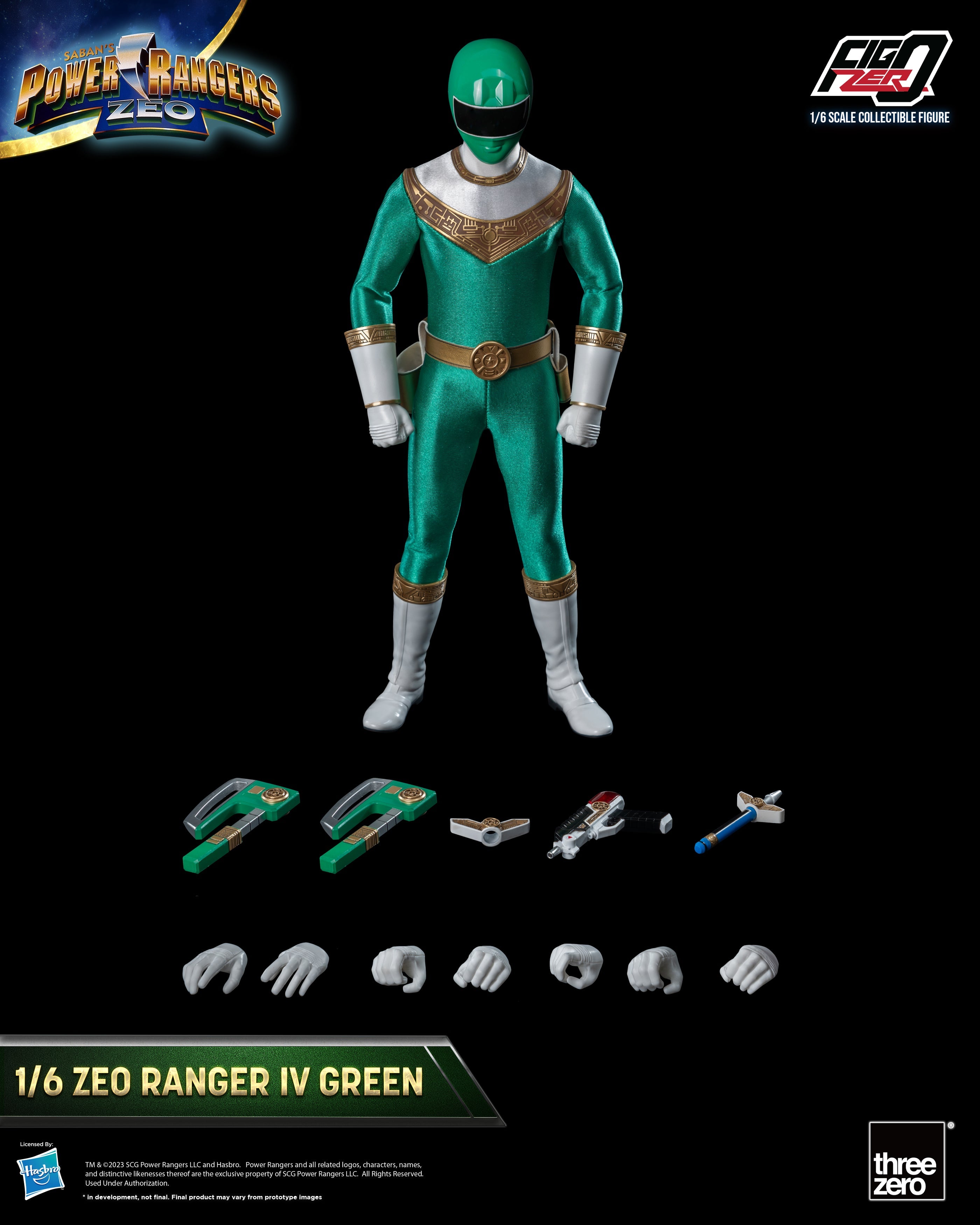 FigZero Zeo Ranger IV Green